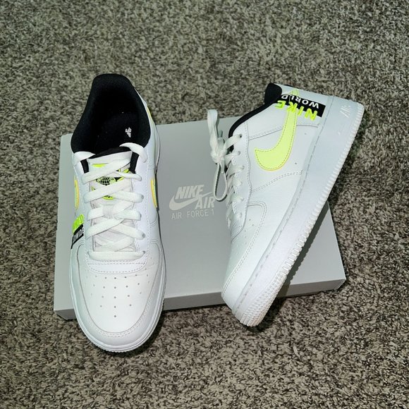 Nike Shoes - Nike Air Force 1 LV8 1 GS CN8536-100 6Y Shoes
